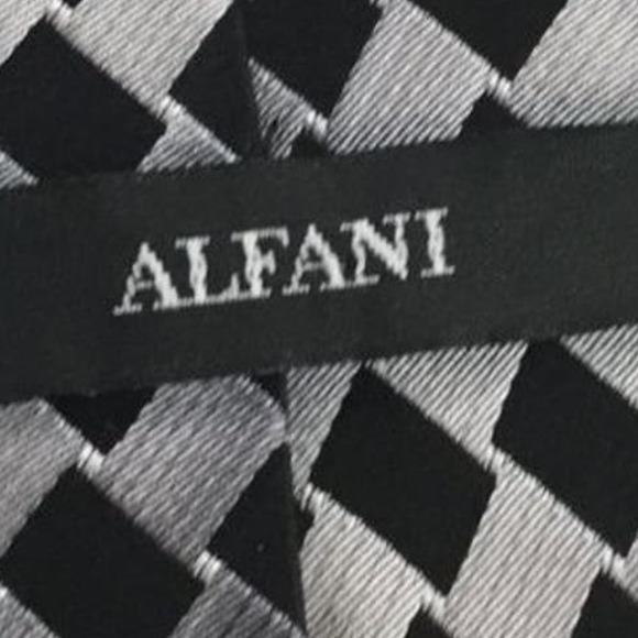 ALFANI SILK TIE - Picture 4 of 6